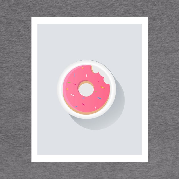 Pink Sprinkled Donut by NewburyBoutique